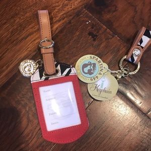 Spartina 449 Luggage tag and key chain